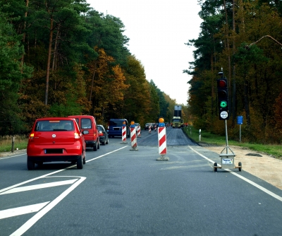 Strassenbau bei Hessdorf