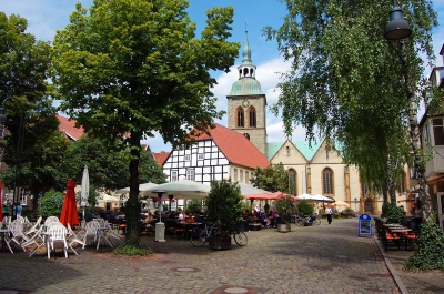Wiedenbrück, historischer Marktplatz