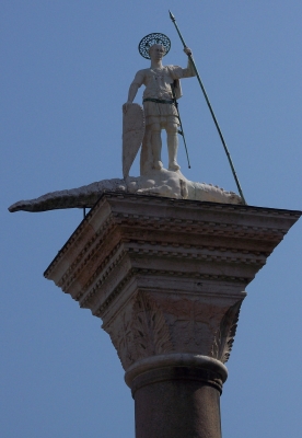Venedig, Statue San Todaro