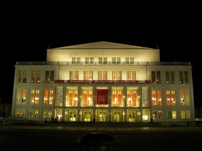 Leipzig - Opernhaus am Augustusplatz
