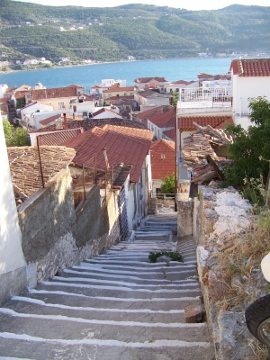 Treppen in Samos-Stadt