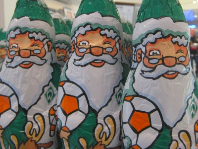 Werder Bremens Weihnachtsmann