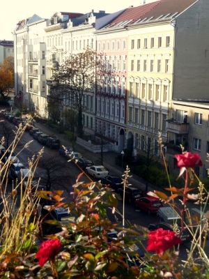Blick auf die Tempelherrenstraße in Kreuzberg