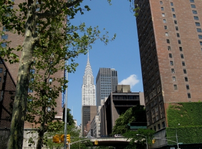 NY, Blick zum Chrysler Building