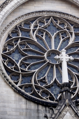 NY, Gotisches Kirchenfenster