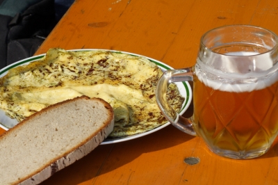 Eierspeis mit Kernöl