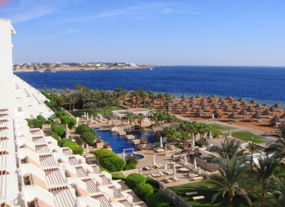 Hotel Sheraton Sharm, Meerblick