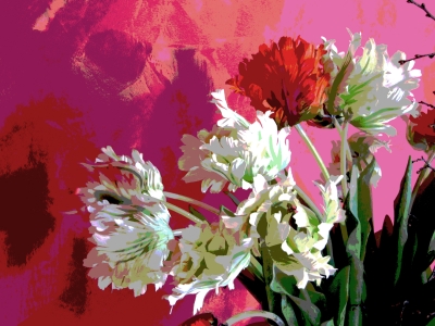 Blumenstrauß - wie gemalt 2