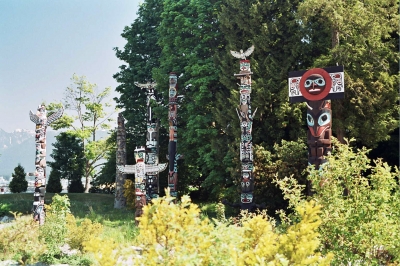 Vancouver, Totems im Stanley Park