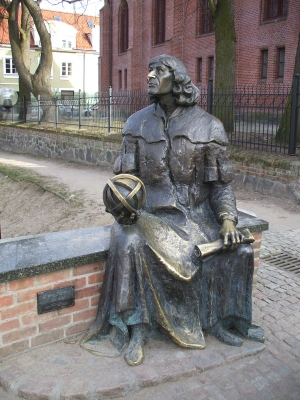 Nikolaus Kopernikus Denkmal in Olsztyn