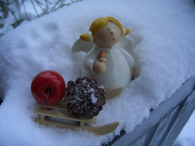 ...dann drei, dann vier- dann steht das Christkind vor der Tür