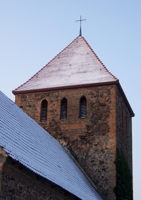 Kirchturm in Weesow