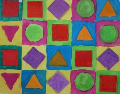 Geometrische Formen (Kind 8J)