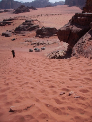 Jordanien - Sanddüne im Wadi Rum