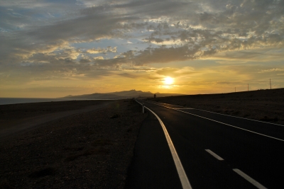 Sonnenuntergang auf Fuerteventura