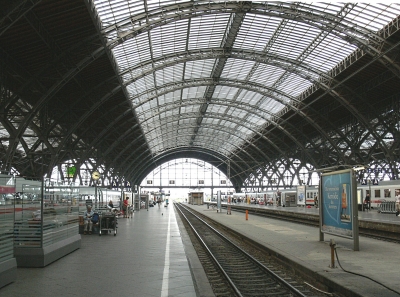 Bahnsteighalle Leipzig