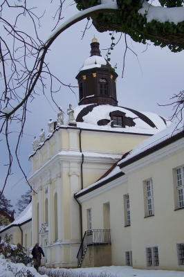 Berlin-Köpenick, Schlosskapelle im Winter