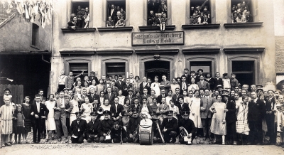 Kirmessonntag im Saarland 1926