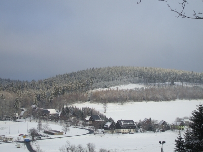 Winter in Erzgebirge