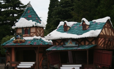 Häuser im Disneyland Paris