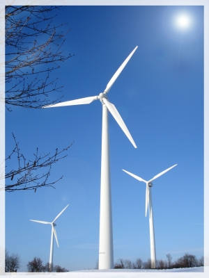 Windkraft Windräder