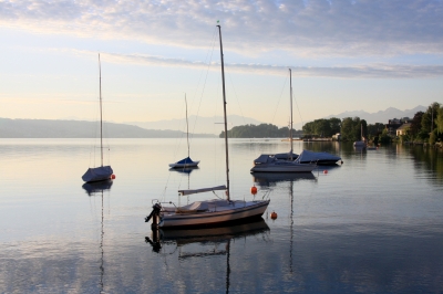 Morgenstund am Zürichsee