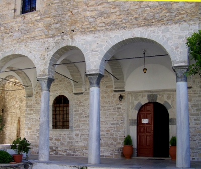 Samos, Eingang zum Kloster Stavrou