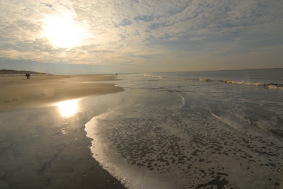 Wolkenspiel am Nordseestrand.....