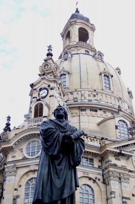 Luther vor der Dresdener Frauenkirche