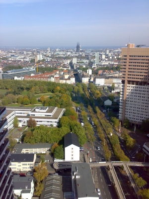 über den Dächern von Köln