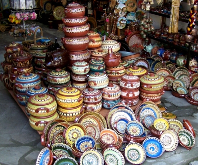 Bulgarische Keramik als Souvenir