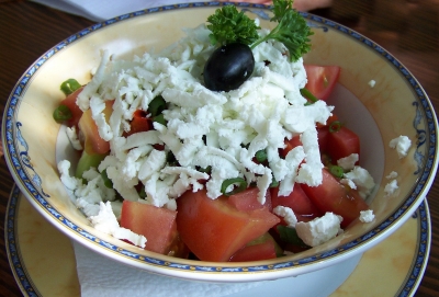 Bulgarien, Schopska-Salat