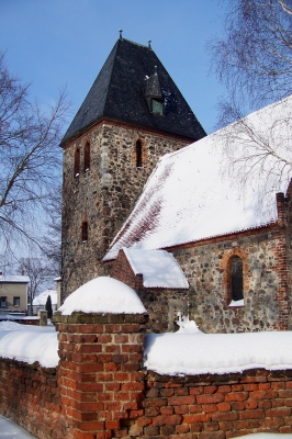 Brandenburg, Kirche in Seefeld (Teilansicht)