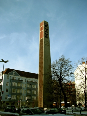 Kirchturm in Wilmersdorf