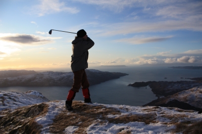 Crossgolf in Schottland