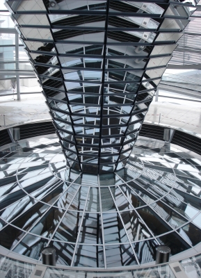 Innere der Reichstagskuppel