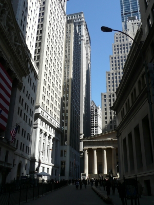 Wall Street, Blue Sky