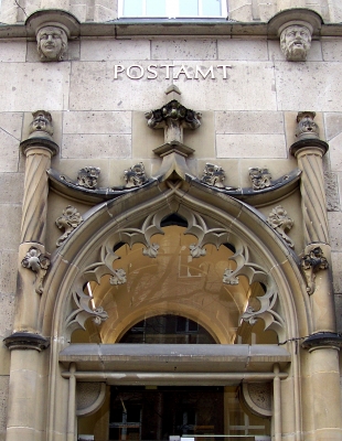 Historisches Postportal (Detail)