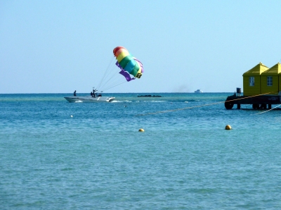 Wassersport bei Hurghada ( Ägypten )