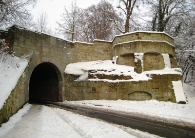 Altes Hildesheimer Stadttor im Winter