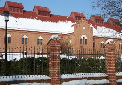 Friedrichshagen, Historische Klinkerfassade