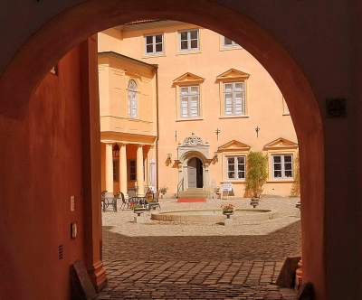 Innenhof von Schloss Eutin