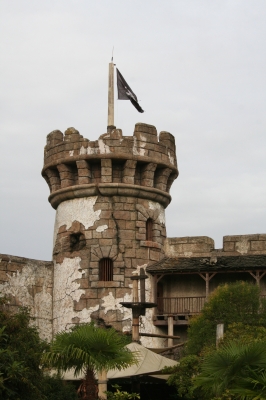 Burg in der Piratenbucht