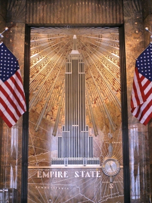 Eingangsportal Empire State Building