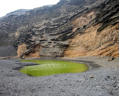 Kratersee auf Lanzarote