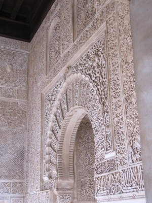 Wände in Alhambra