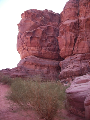 Jordanien - Felsen im Wadi Rum