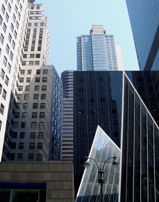 Moderne Fassaden in NYC