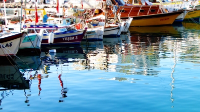 Im Hafen von Antalya
