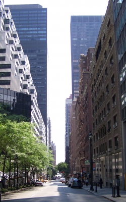 NYC, Architektonische Kontraste